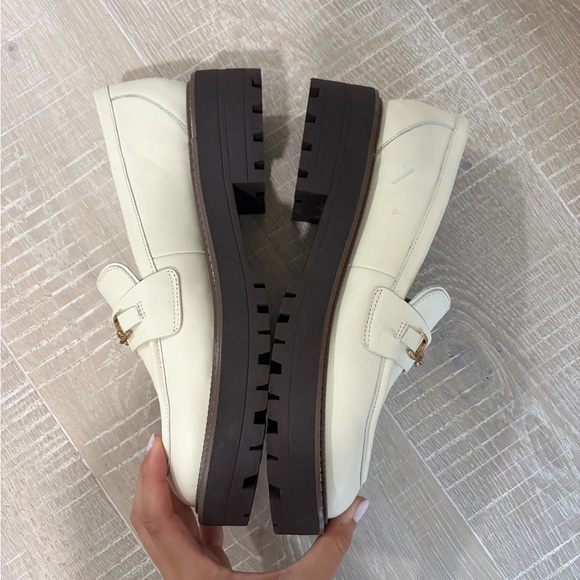 Sam Edelman Laurs Cream Loafers - Picture 4 of 9